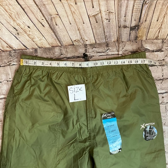 NWT ARCTIX men’s weatherproof army green pull-on pants size XXL - Picture 8 of 15